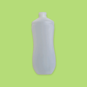 350 ml-es Ovál RIÓ HDPE flakon, 24/410 nyakkal