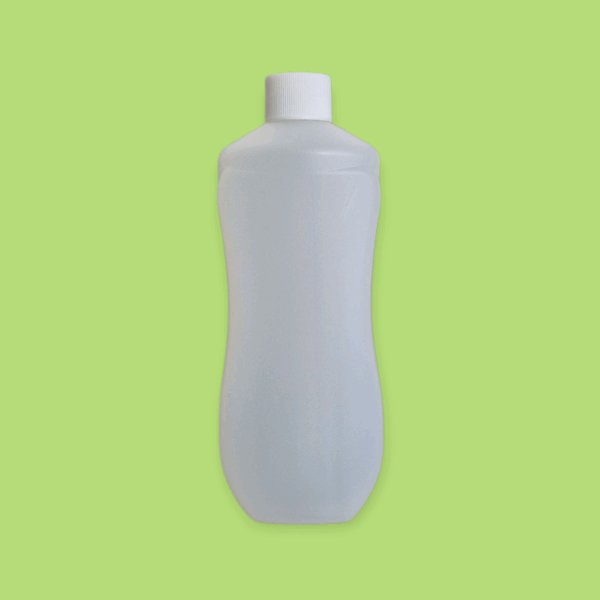 350 ml-es Ovál RIÓ HDPE flakon, 24/410 nyakkal - Image 2