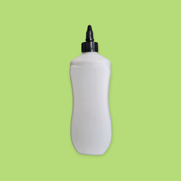 350 ml-es Ovál RIÓ HDPE flakon, 24/410 nyakkal - Image 7