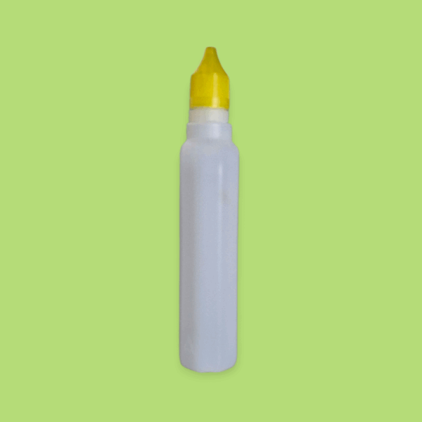 120 ml-es HDPE Ovál flakon gyerekzáras cseppkupahoz - Image 4
