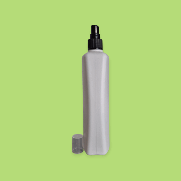 500 ml-es OVÁL Hasáb HDPE Flakon 24/410-es nyakkal - Image 3