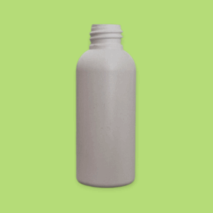 60 ml-es hengeres HDPE Flakon, 20/410-es nyakkal